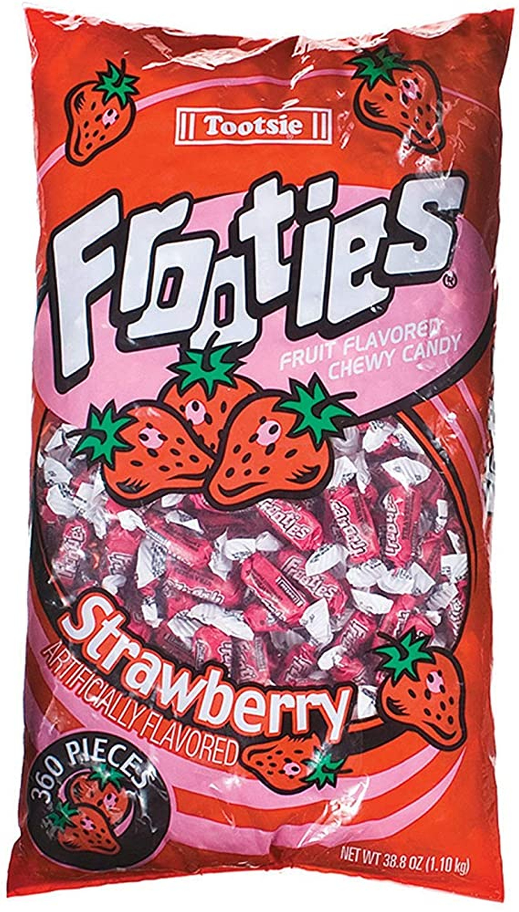 Tootsie Frooties Strawberry 1100 G Candy Store