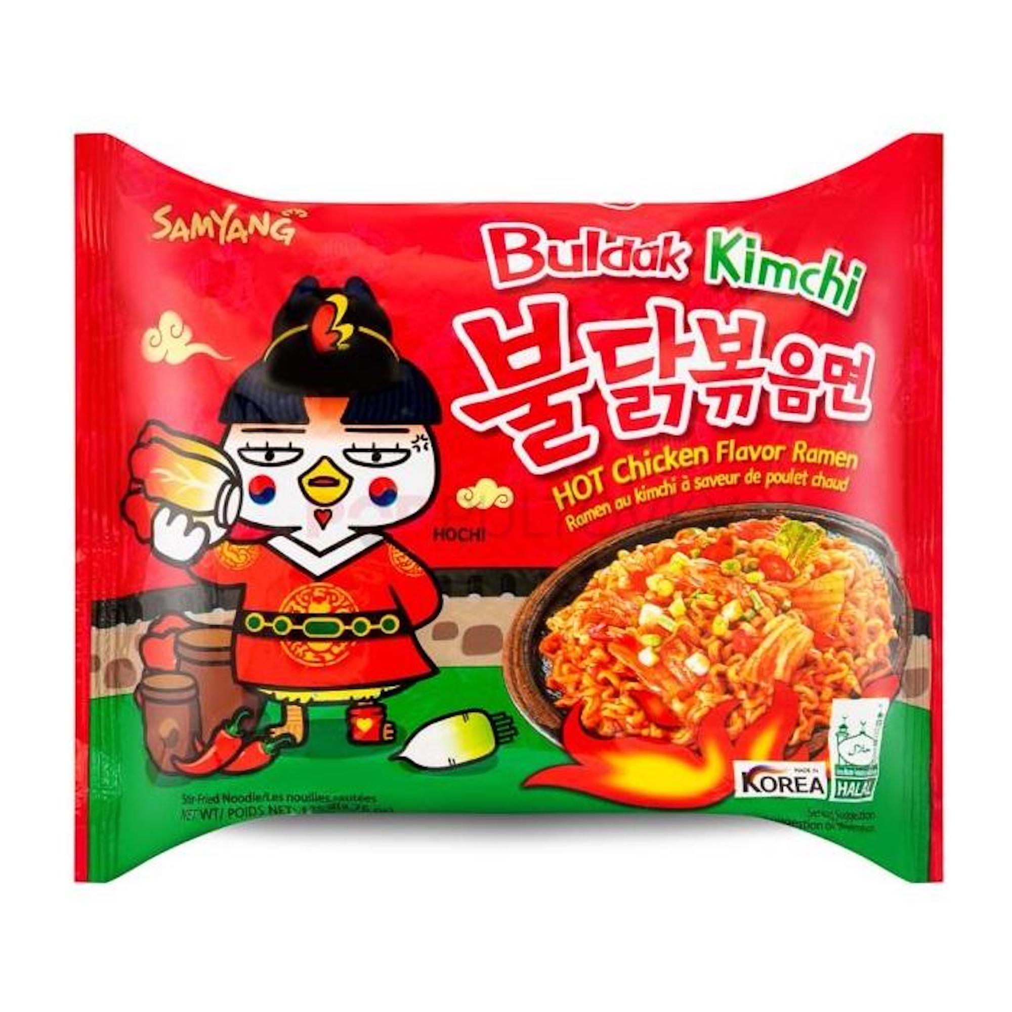 Samyang Hot Chicken Buldak Kimchi Ramen 135 g Candy Store