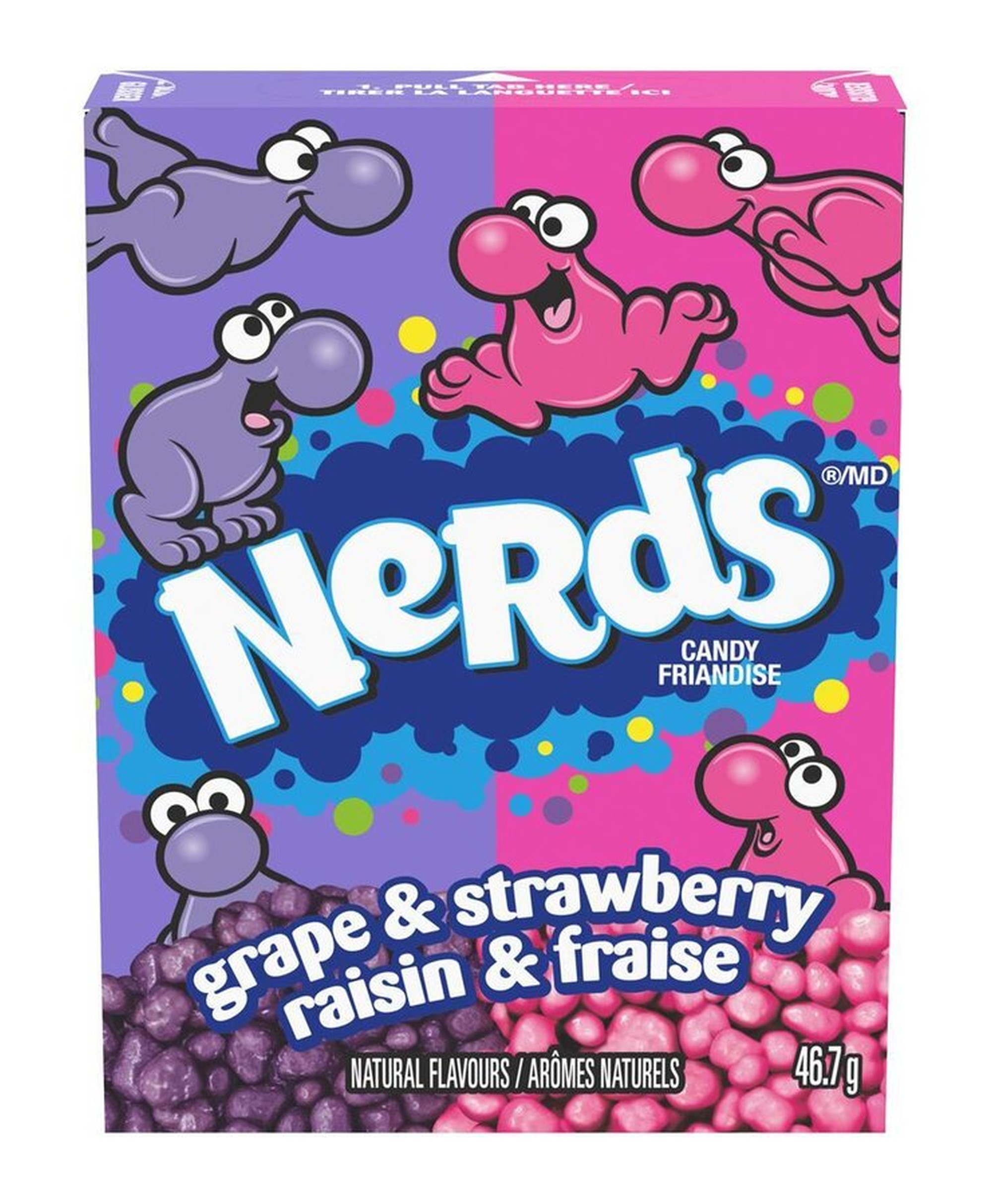 Nerds Strawberry & Grape 46,7 g Candy Store