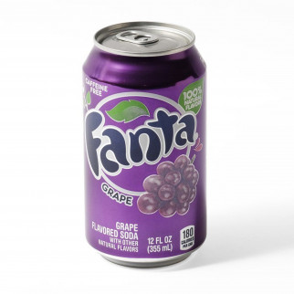 detail Fanta Grape 355 ml