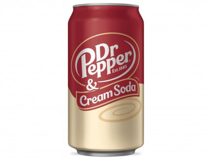 detail Dr. Pepper Cream Soda 355 ml