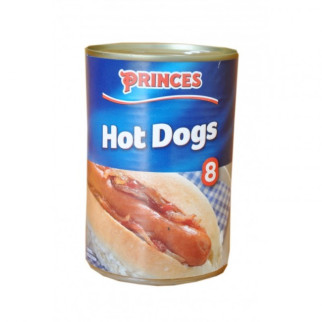 detail Princes Hot Dogs 8 400 g