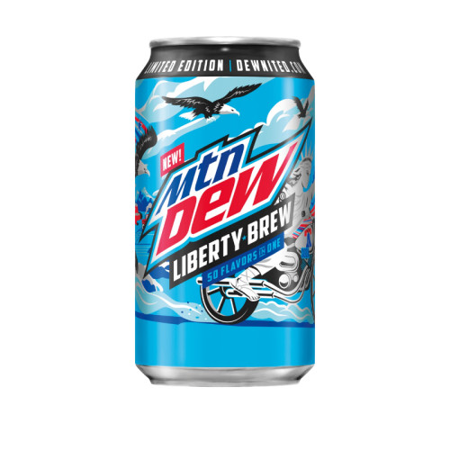 detail Mtn Dew Liberty Brew 50 Flavours in 1 355 ml