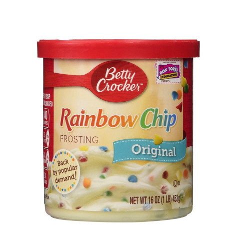 detail Betty Crocker Rainbow Chip Frosting 453 g