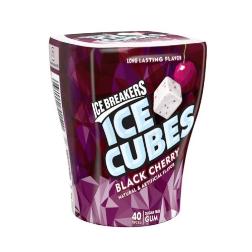 detail Ice Breakers Ice Cubes Black Cherry 92 g