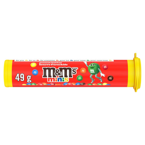 detail M&M's Minis Peanut Butter 49,3 g