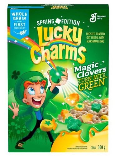 detail Lucky Charms Magic Clovers 300 g