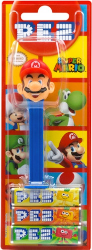 detail PEZ Super Mario Candy 25 g