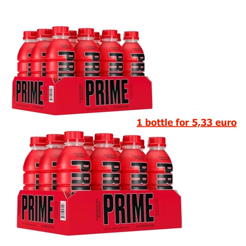 detail 24 x Prime Tropical Punch 500 ml