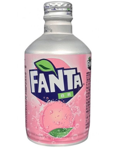 detail Fanta White Peach Japan 300 ml