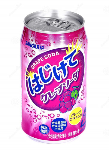 detail Sangaria Grape Soda 350 ml