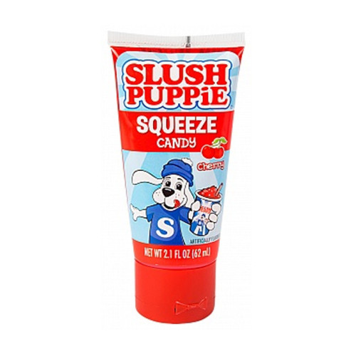 detail Slush Puppie Squeeze Candy Cherry 62 ml