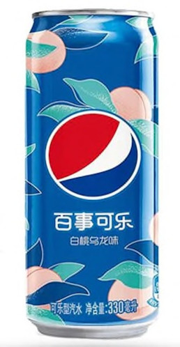 detail Pepsi White Peach Asia 330 ml