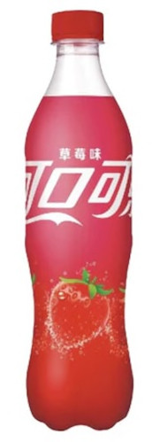 detail Coca Cola Strawberry Asia 500 ml