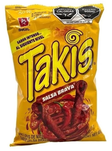 detail Takis Salsa Brava 70 g (MHD - 11.11.2024)