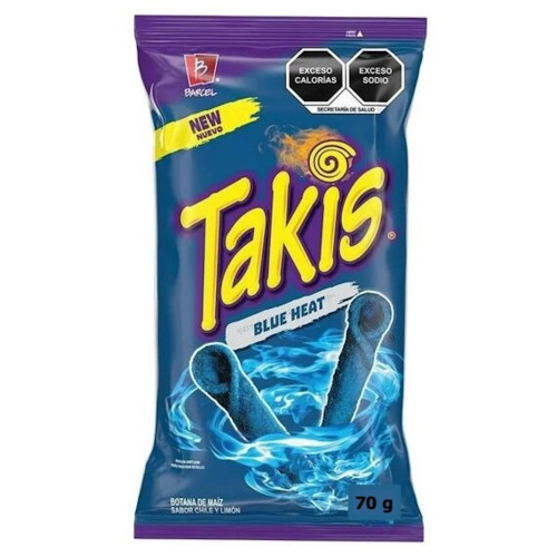 detail Takis Blue Heat 70 g