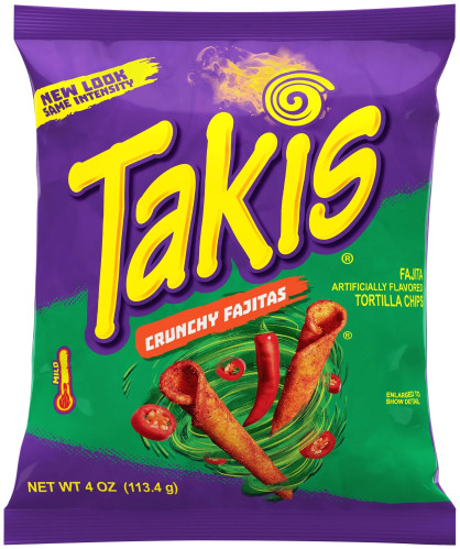 detail Takis Crunchy Fajitas 113 g