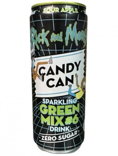 detail Candy Can Rick&Morty Sour Apple 330 ml