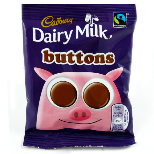 detail Cadbury Buttons 30 g