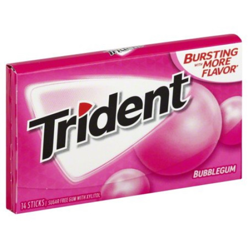 Trident Bubble Gum 26,6 g