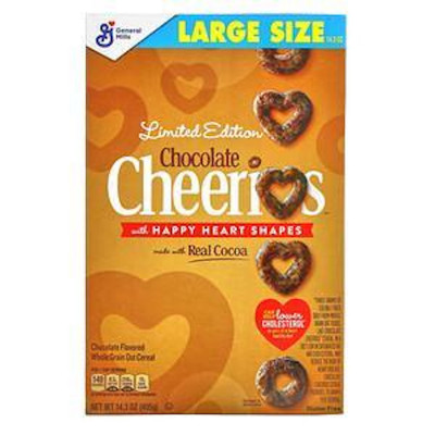 Cheerios Chocolate Heart Shapes 405 g