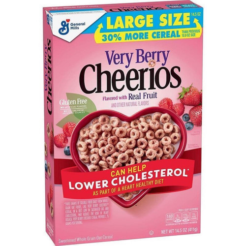 detail Cheerios Very Berry 411 g (MHD - 27.02.2023)