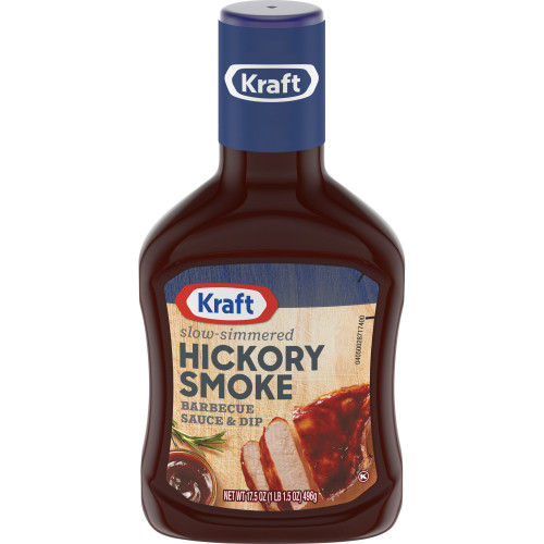 detail Kraft Hickory Smoke BBQ Sauce & Dip 496 g