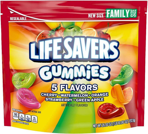 Lifesavers Gummies 5 Flavors 737 g