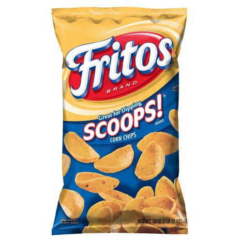 detail Fritos Scoops 312 g