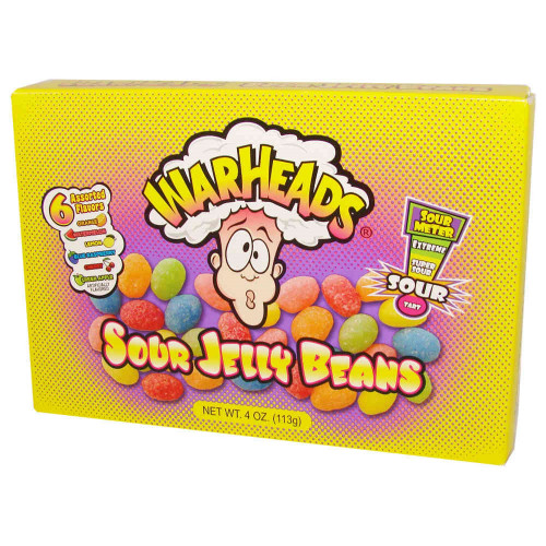 detail Warheads Sours Jelly Beans 113 g
