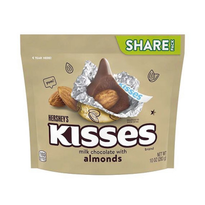 Hershey's Kisses Almonds Milk Chocolate 283 g