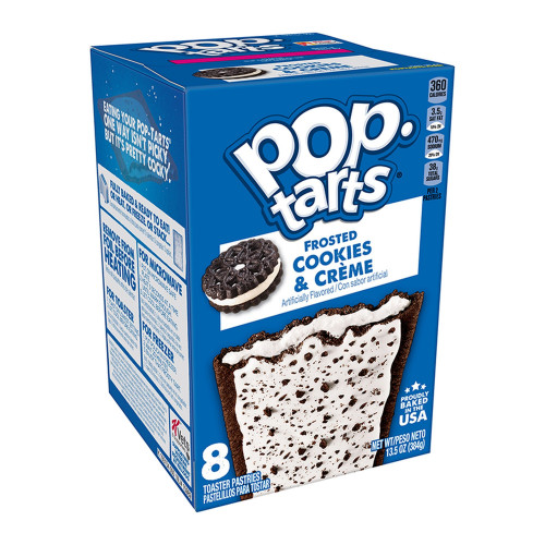 detail Pop-Tarts Frosted Cookies & Cream 384 g
