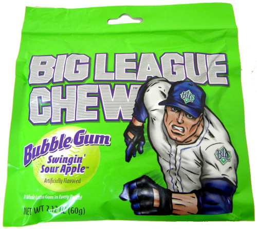 detail Big League Chew Apple 60 g
