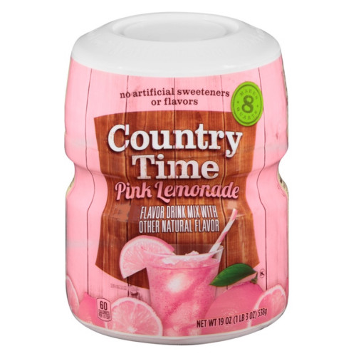 detail Country Time Pink Lemonade 538 g