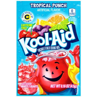 Kool-Aid Tropical Punch sachette 4,5 g