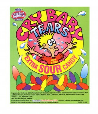 Cry Baby Tears Extra Sour Candy 56 g