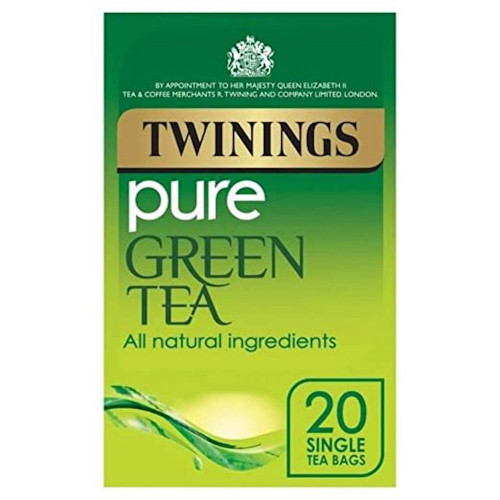 detail Twinings Pure Green Tea 20 Tea Bags 50 g