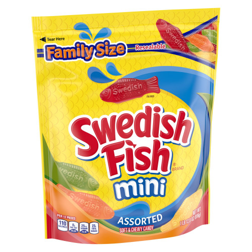 detail Swedish Fish Mini Assorted 816 g