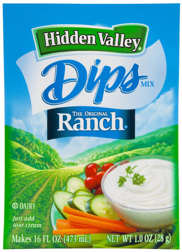 detail Hidden Valley Ranch Dips Mix 28 g