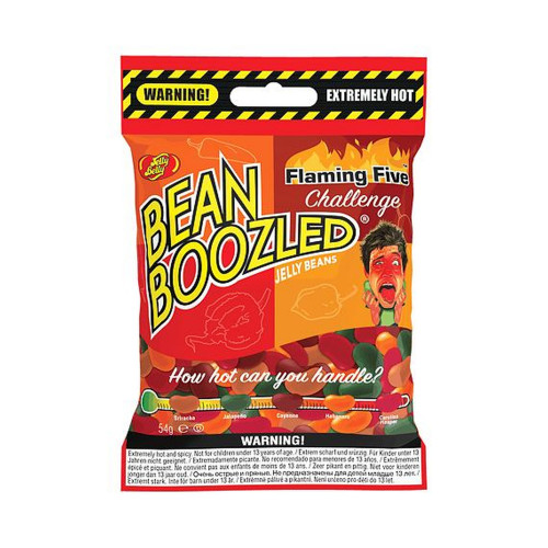 detail Jelly Belly Bean Boozled Flaming Five 54 g