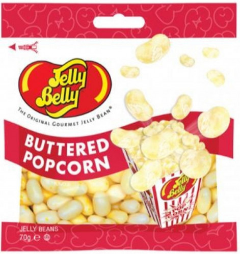 detail Jelly Belly Buttered Popcorn 70 g