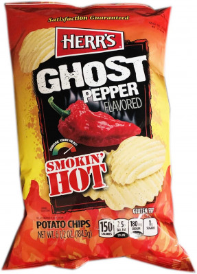 Herr´s Ghost Pepper Potato Chips 170 g (MHD - 03.09.2023)