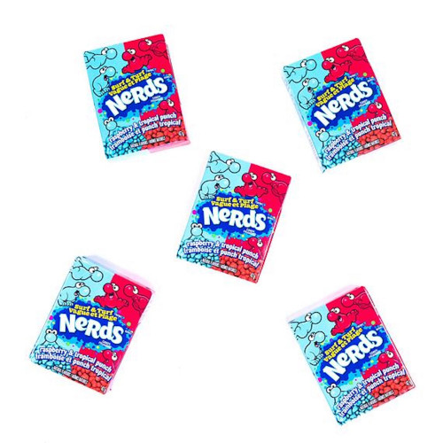 detail Nerds Tropical Punch & Raspberry 5 x 47 g - Special Offer