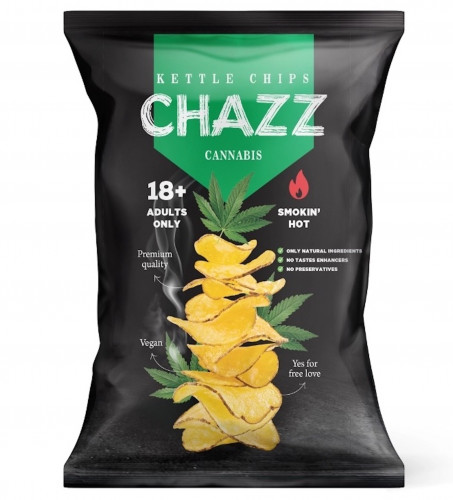 detail Chazz Cannabis Chips 90 g