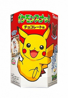 Japanese Pokemon Chocolate Puffs 23 g