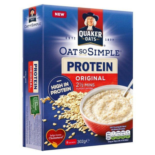 detail Quaker Oats So Simple Protein Original 302 g