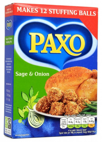 detail Paxo Sage & Onion 170 g