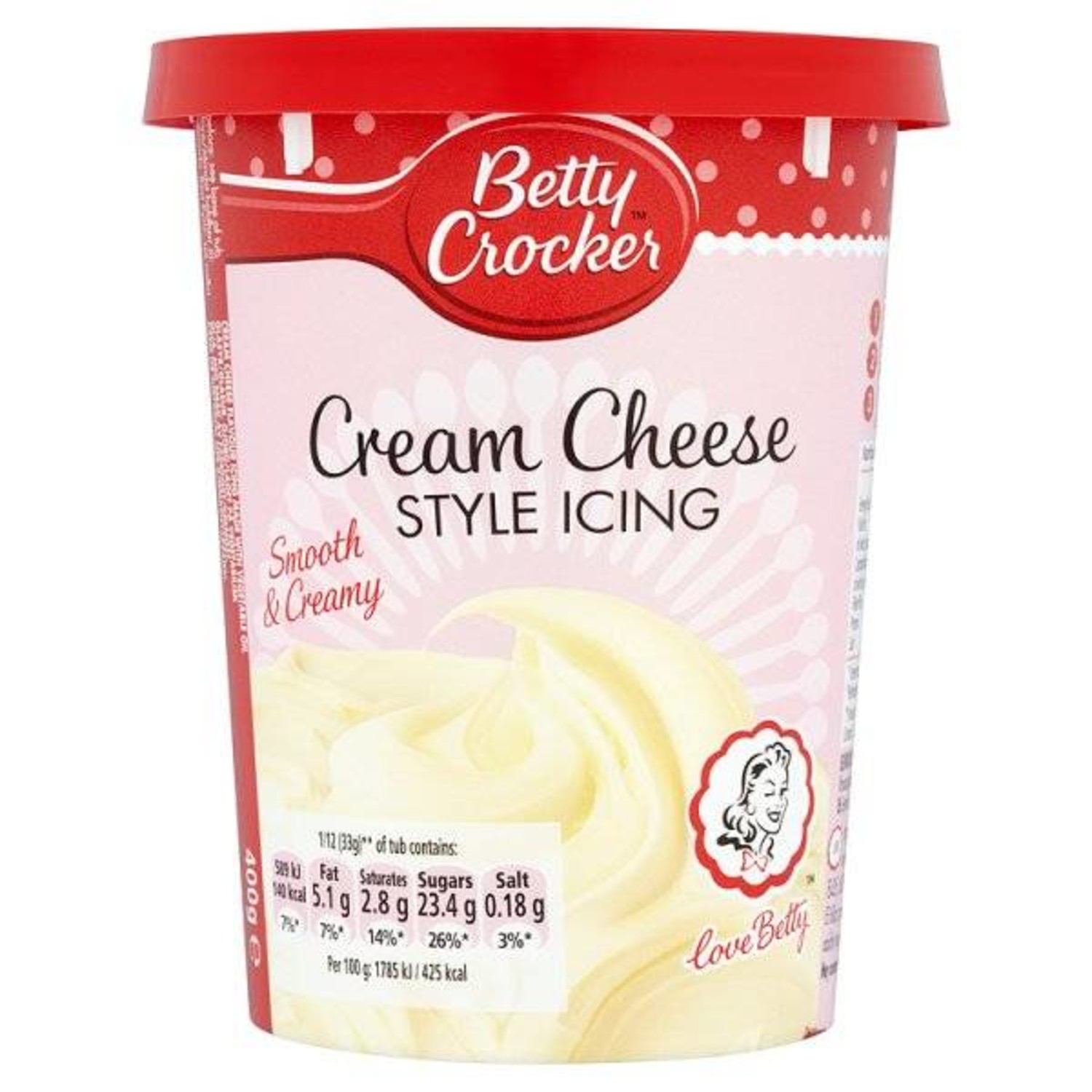 Betty Crocker Cream Cheese Icing 400g | Candy Store