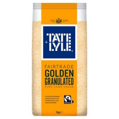 Tate Lyle Fairtrade Golden Granulated Pure Cane Sugar 1 Kg