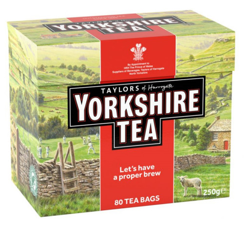 detail Yorkshire Tea 80 Tea Bags 250 g